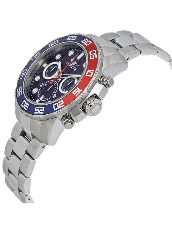 NWT Invicta Pro Diver Chronograph Blue Dial Pepsi Bezel Men\'s Watch main image 3